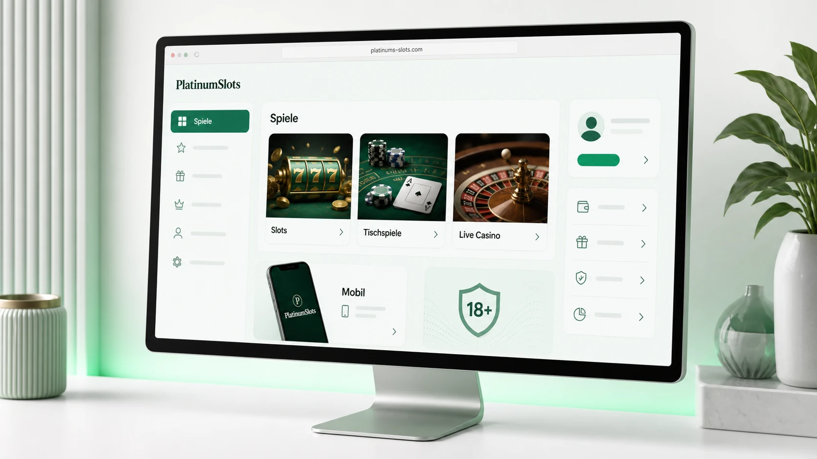 PlatinumSlots im Überblick