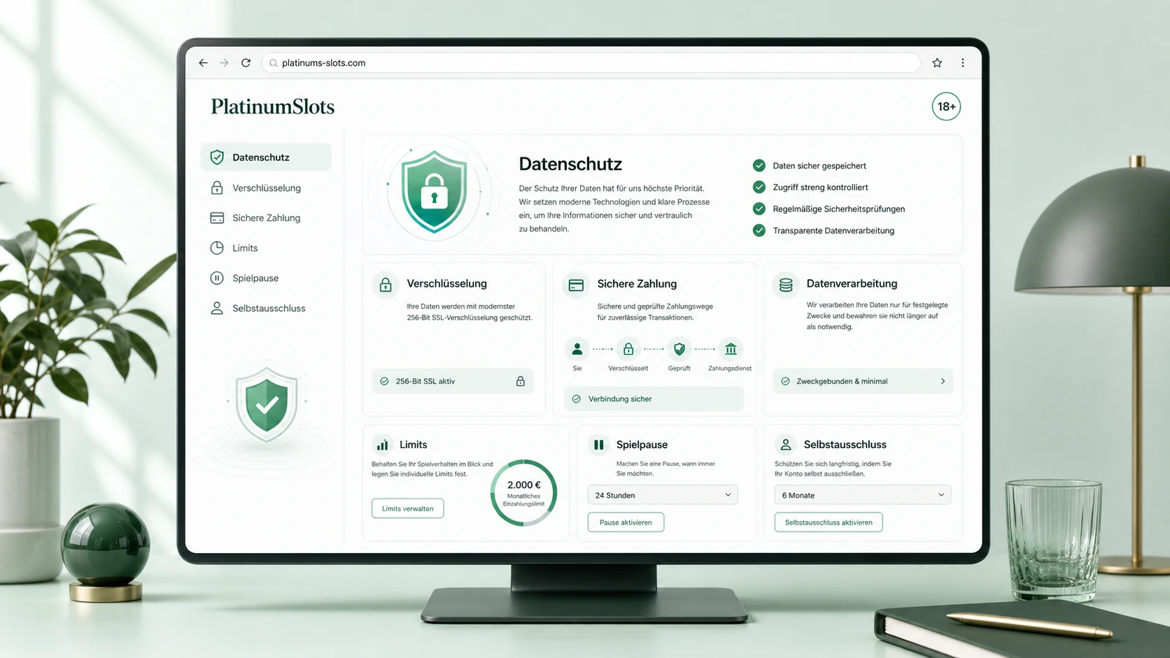 Sicherheit und Datenschutz